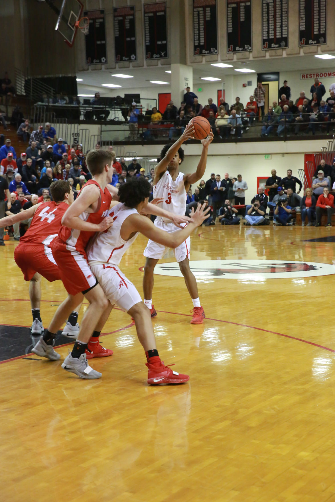 Gallery: Class 2A boys basketball semistate: Andrean vs Frankton
